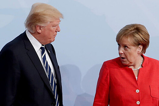 Трамп назвал Меркель фантастической женщиной