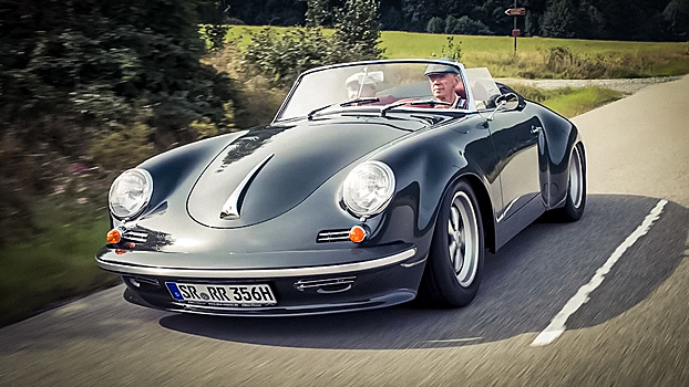 Легендарный немецкий гонщик показал свой Porsche из двух миров