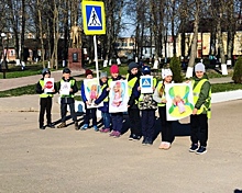 В Смоленской области сотрудники Госавтоинспекции и юные инспекторы дорожного движения провели необычную акцию