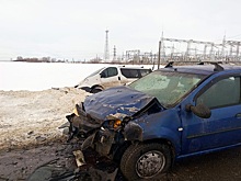 В ДТП в Рязанской области пострадали два человека