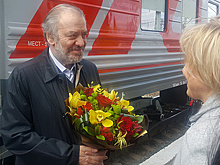 Поезд Московского Пасхального фестиваля с оркестром Мариинского театра прибыл в Пермь