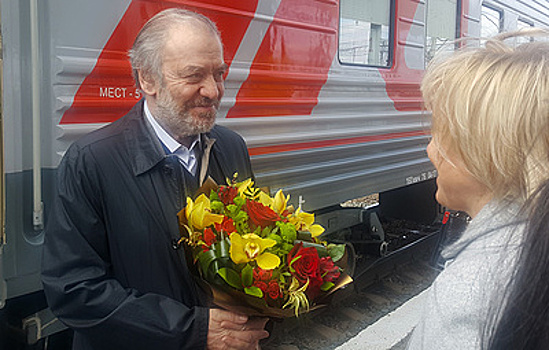 Поезд Московского Пасхального фестиваля с оркестром Мариинского театра прибыл в Пермь