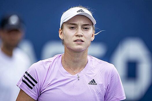 Елена Рыбакина снялась с турнира WTA-1000 в Дубае