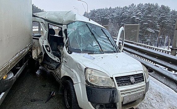 В Зеленодольском районе Татарстана женщина погибла в ДТП с грузовиком на встречке