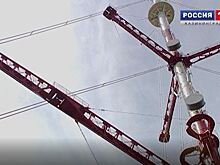 На мачту в Калининграде смонтируют 2,5 тысячи диодных светильников и прожекторов