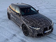 Универсал BMW M3 Touring получит оранжевый салон и мультимедиа iDrive 8