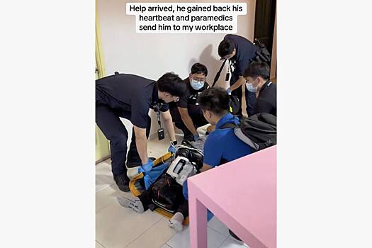 Мужчине пришлось спасать пришедшего к нему по вызову слесаря