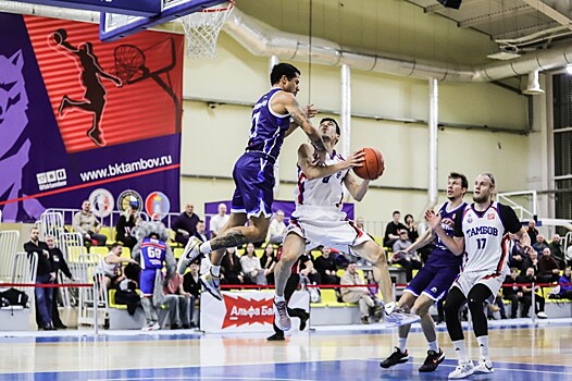 Команда баскетбольного клуба «Тамбов» готовится к домашним играм