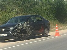 ДТП с автобусом под Белогорском: пострадала женщина