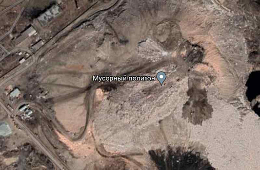 Пожары вновь зафиксировали на левобережном мусорном полигоне