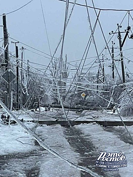 Апокалипсис: паутина из ледяных проводов беспокоит жителей Цимлянского района
