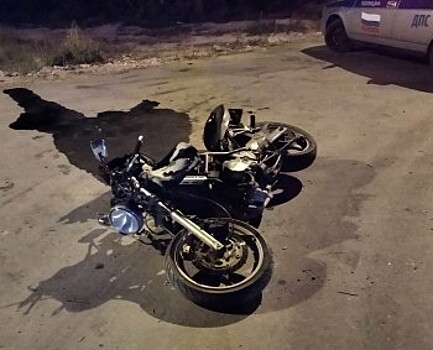 54-летний мотоциклист перевернулся под Калугой