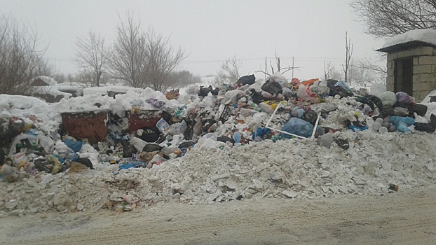 Из-за бездействия УК в Заводском районе жители задыхаются от мусора