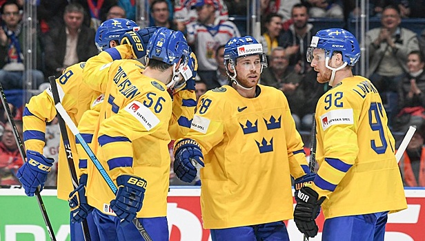 Шведские хоккеисты победили сборную Швейцарии на чемпионате мира