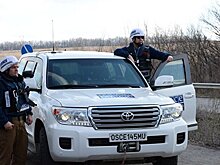 Наблюдатели ОБСЕ попали под обстрел в Донбассе