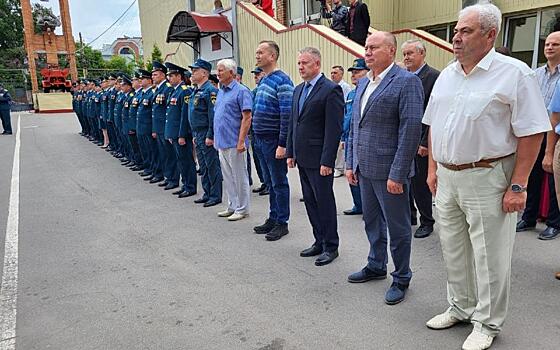 Пожарный надзор МЧС по Рязанской области отметило своё 95-летие