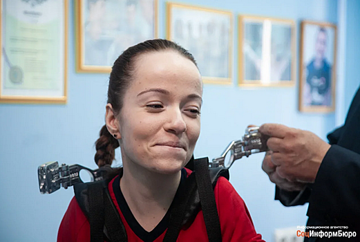 Паралимпийская чемпионка приехала в Волгоград из Москвы за новыми «руками»
