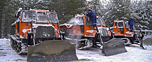 В Ижевске работает 61 единица снегоуборочной техники