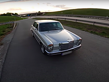 Видео: Mercedes-Benz 1973 года разогнали до максимальной скорости