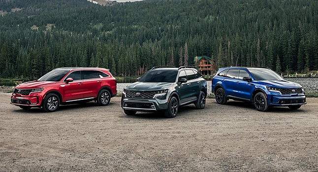  		 			Базовая модель Kia Sorento 2021 года подорожает на 188 тыс. руб. 		 	