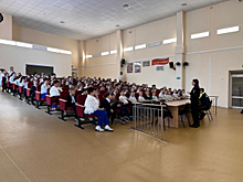 Сотрудники ОГИБДД Оренбургской области провели профилактические беседы с учащимися ГОАУ «Черноотрожская СОШ» Саракташского района