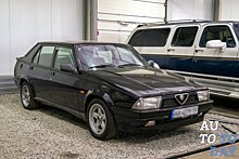 Проверяем работу средства по уходу за резиной на примере спортивного седана Alfa Romeo 75
