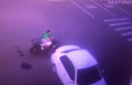 В Армавире подросток на квадроцикле получила сотрясение, въехав в Datsun on-DO