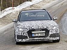 Новая версия универсала Audi RS4 Avant уже тестируется