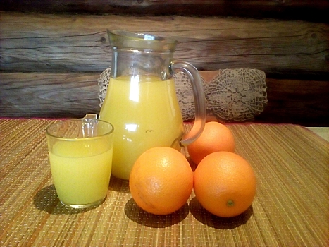 Сок из замороженных апельсинов. Рецепт вкуснейшего напитка