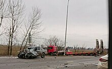 На Ростовском шоссе под Краснодаром произошло смертельное ДТП с грузовиком