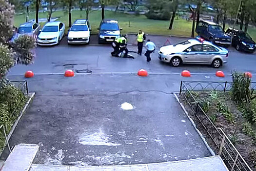 В Петербурге уволили семерых полицейских, жестоко избивших нарушителя ПДД