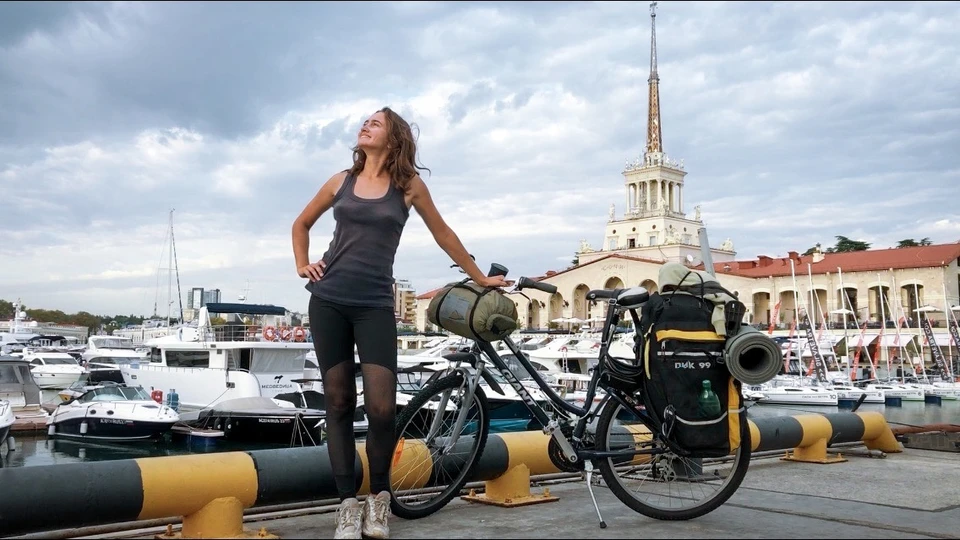 Москвичка проехала в одиночку на велосипеде от Владивостока до Сочи