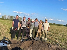 Курские поисковики нашли советский штурмовик времён войны