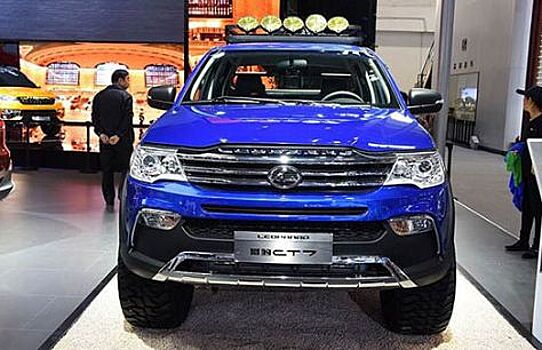 Китайская копия пикапа Mitsubishi L200 по имени ChangFeng Leopaard CT7 поступила в продажу в Поднебесной