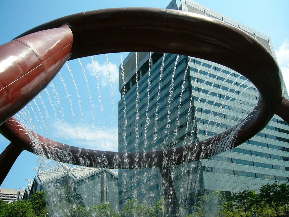 Фонтан богатства, Сингапур, Азия