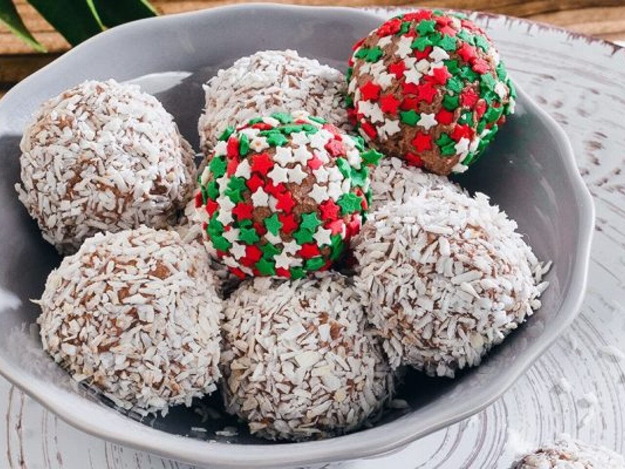 Шоколадные шарики «В снегу»