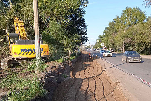 В Красноярске стартовал дорожный ремонт на улице Волжской