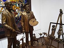 Долголеты ЦСО «Гагаринский» посетили мастерскую Зураба Церетели на «Добром автобусе»