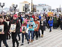 Салехардцы прошествовали в «Бессмертном полку»