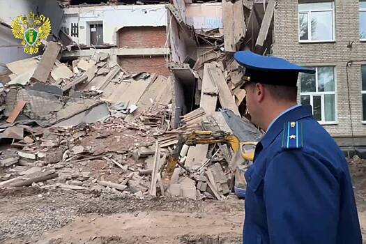 В российском колледже произошло обрушение