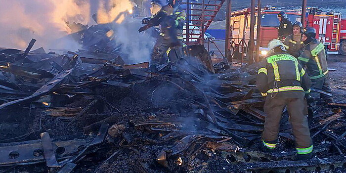 Число жертв пожара в бытовке в Севастополе увеличилось до восьми