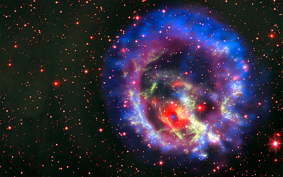 В соседней галактике родилась нейтронная звезда
