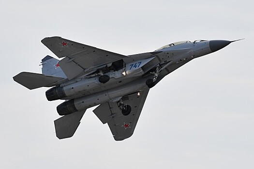 МиГ-29 упал в Московской области