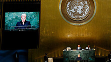 Делегация России не стала слушать обвинения президента Литвы на Генассамблее ООН