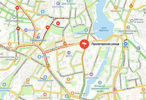 Пролетарская и соседние улицы в четверг встали в пробках из-за укладки асфальта