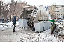 В Советском районе Красноярска установили новые контейнеры для ТКО