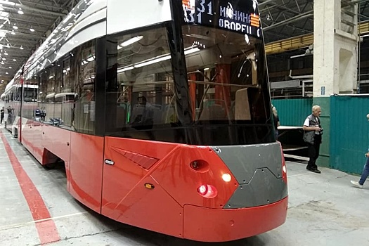 После "трамвая-убийцы" УВЗ презентовал в Екатеринбурге новую модель