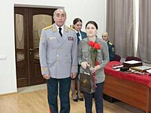 Северянку наградили медалью «За отвагу на пожаре»