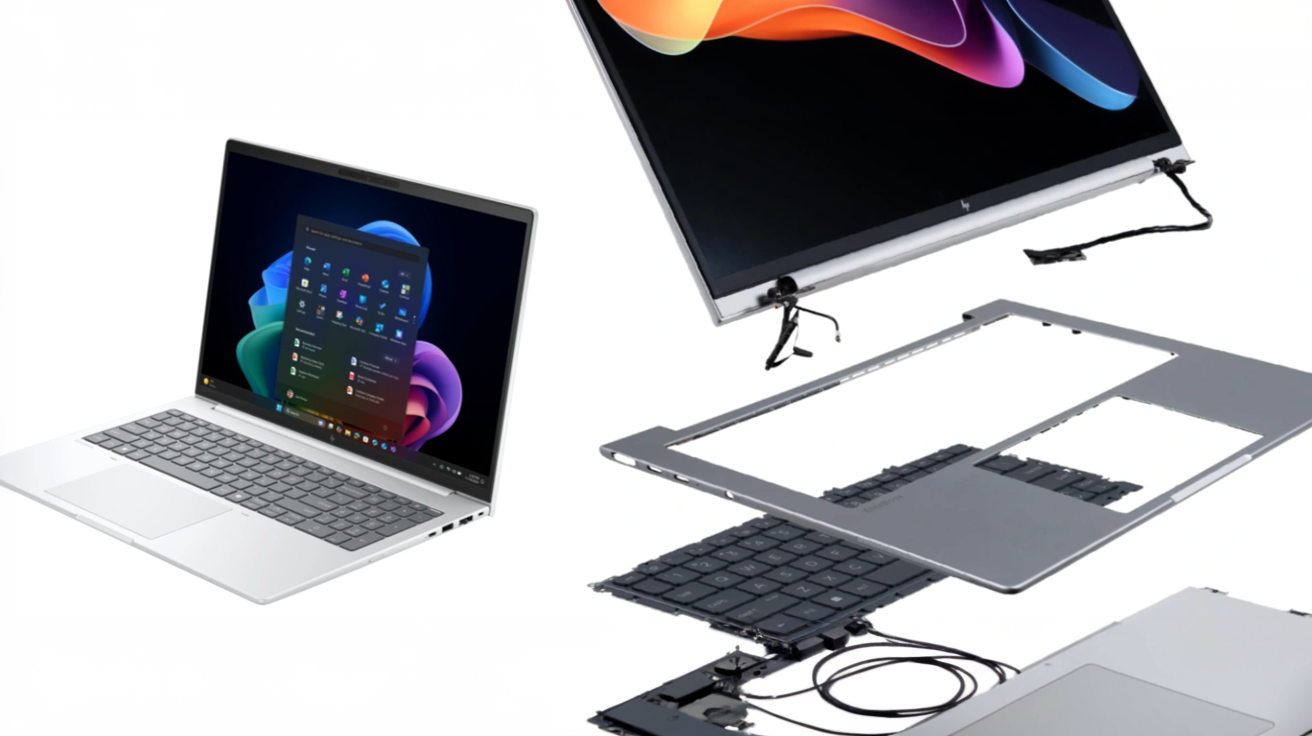 HP представила модульный ноутбук EliteBook 8 G1 с легко заменяемыми компонентами