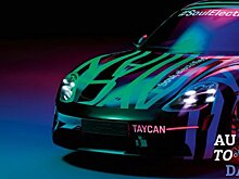 Porsche показывает электрический Taycan на первых официальных изображениях